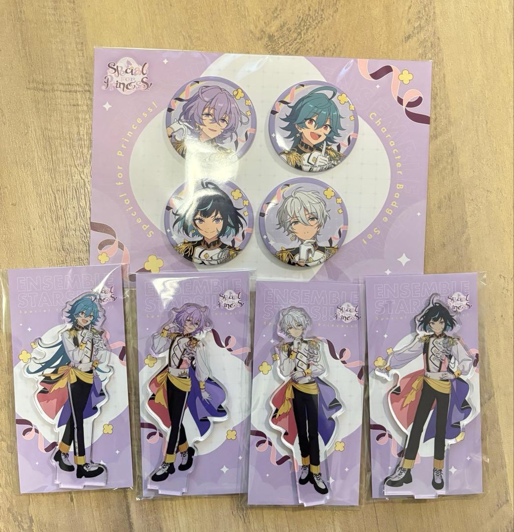 エスプリ あんスタ アクリルスタンド アクスタ 缶バッジ セット - メルカリ