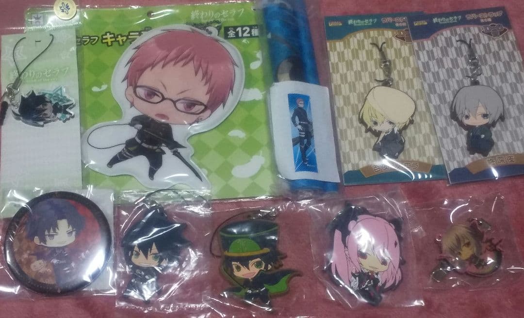 終わりのセラフ グッズセット2 終わりのセラフ グッズ紹介 株式会社ツインクル