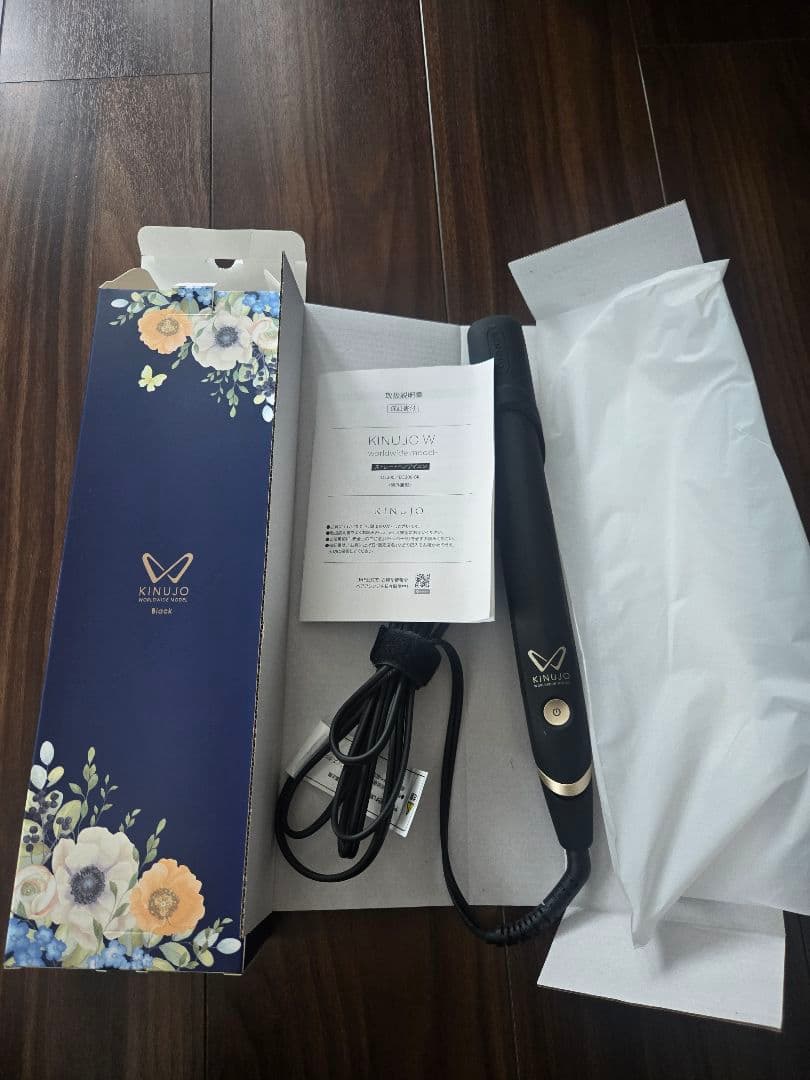 KINUJO ブラック ストレートヘアアイロン　ワールドワイドモデル KINUJO W-worldwide model-(キヌージョワールド)｜KINUJOの海外対応