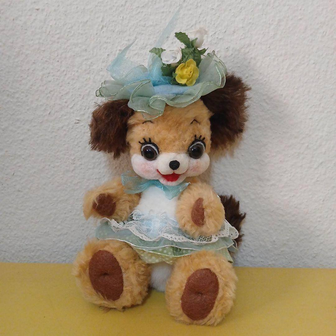 作家様　おめかしワンちゃん　ぬいぐるみ