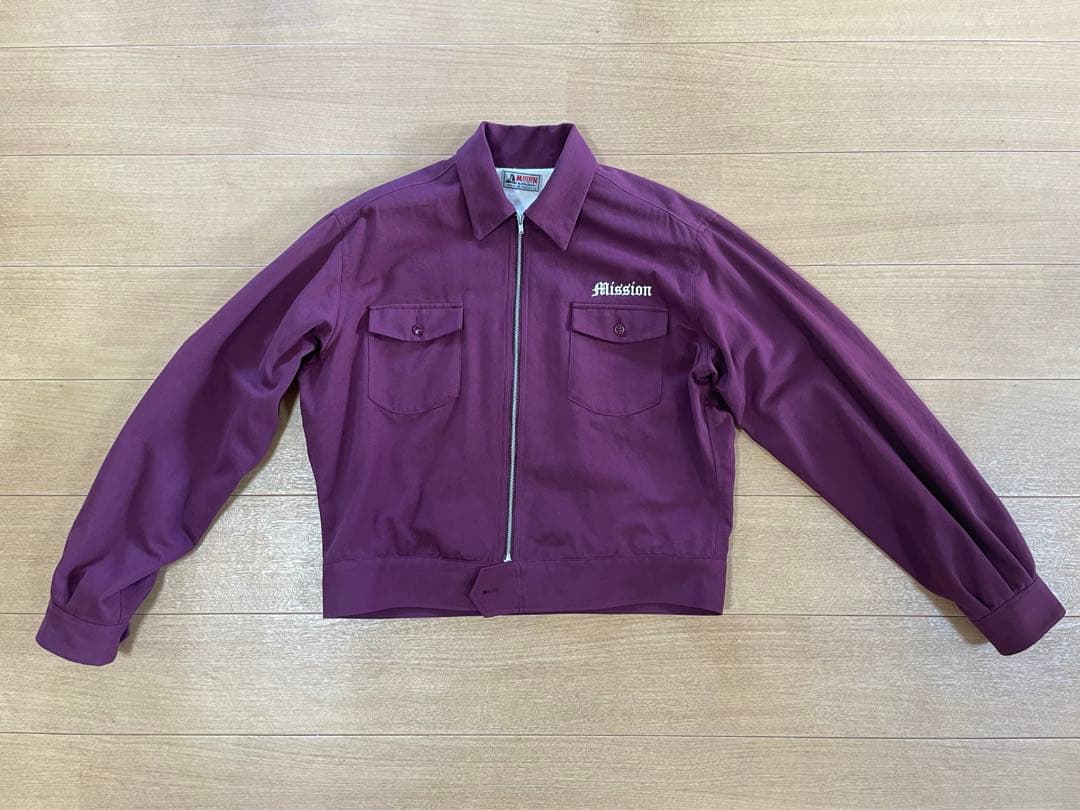 ジャケット・アウター MISSION DISTRICT WOLFPACK JACKET XL Burgundy】MISSION DIST. WOLFPACK JACKET | NATIV