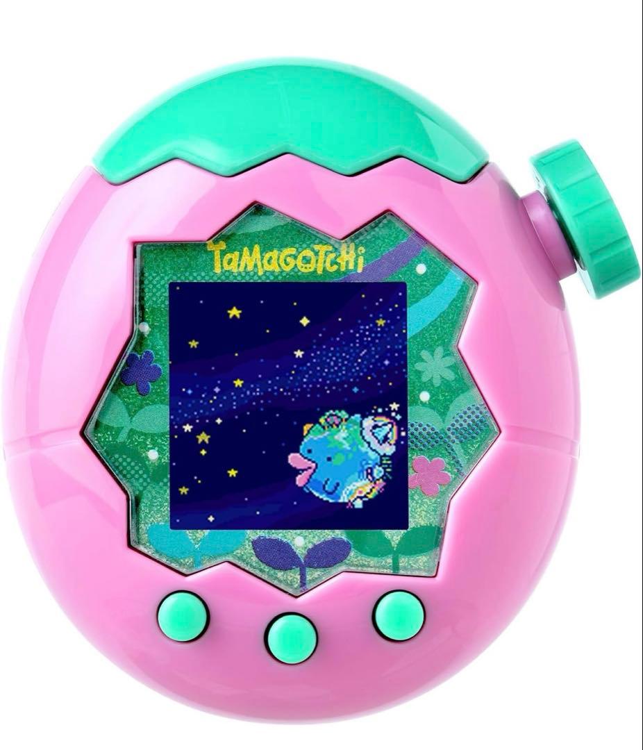 美品 保護フィルム、ケース付き]たまごっちパラダイス Pink Land