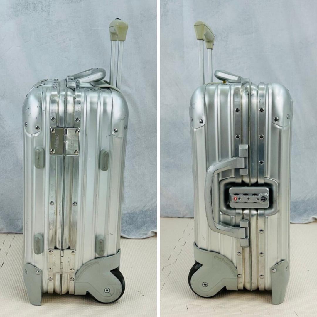 美品 リモワ トパーズ 20L キッズトローリー 機内持込み 2輪 TSAロック