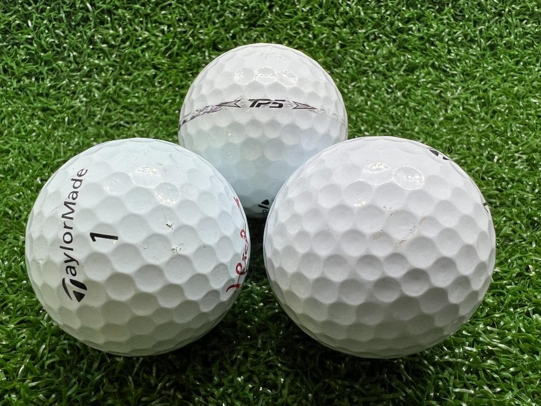 A26】テーラーメイド TP5 白 ロストボール 24球 - メルカリ