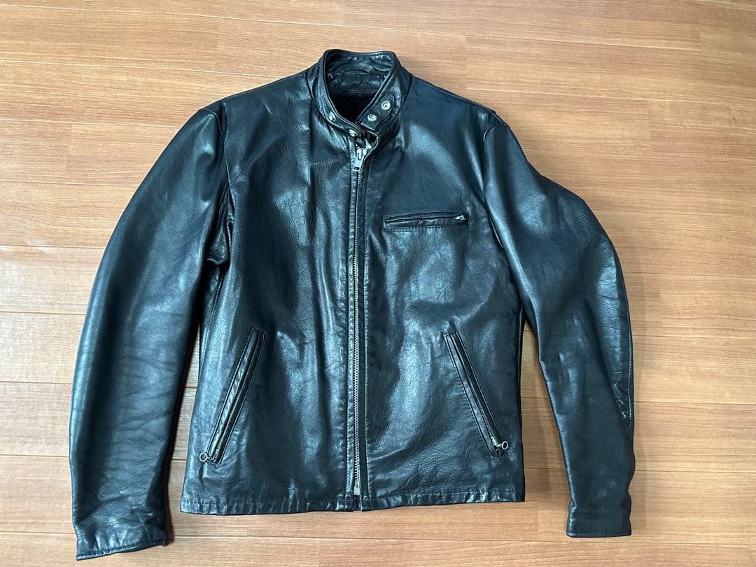 schott ショット裏地ボア付きシングルライダース 141オイルドカウレザー 楽天市場】ショット SCHOTT 141 シングルライダース ブラック BIG SIZE