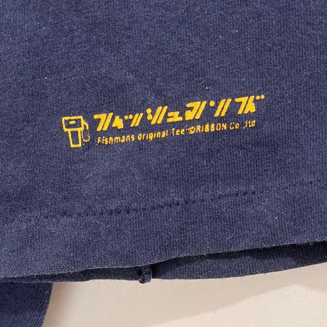 【'97当時物】 fishmans フィッシュマンズ Tシャツ ネイビー M
