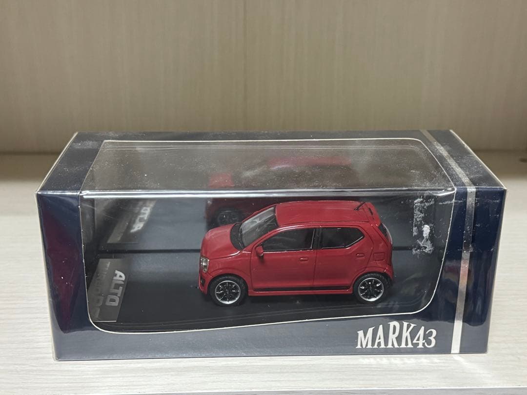 MARK43 1/43 スズキ アルトターボRS ピュアレッド ミニカー スズキ アルト ターボ RS (HA36S) ピュアレッド (ミニカー) - ホビー