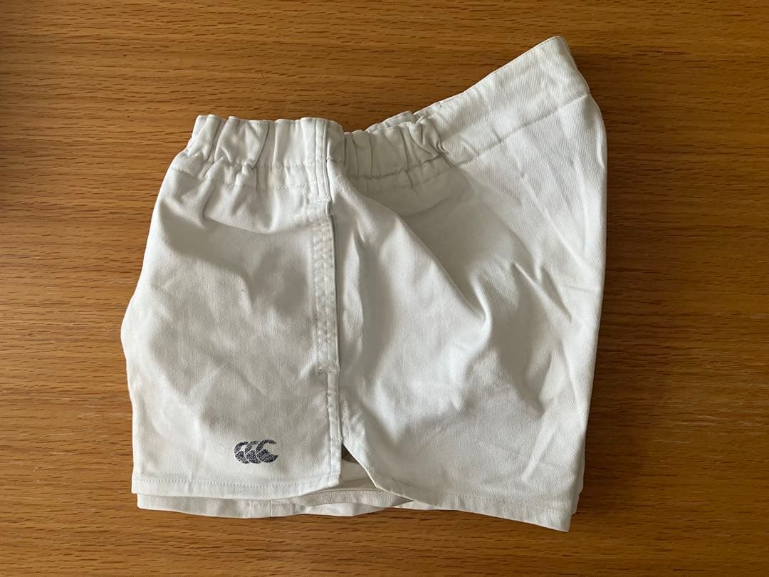 貴重】カンタベリー／イングランド型ラグビーパンツ（白・中古）32インチ