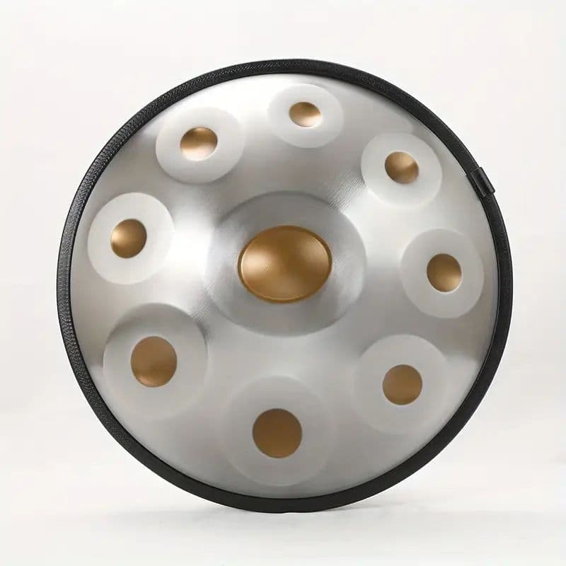 新品 ハンドパン 9音 18インチ Gマイナー 楽器 瞑想 ドラム スタンド有