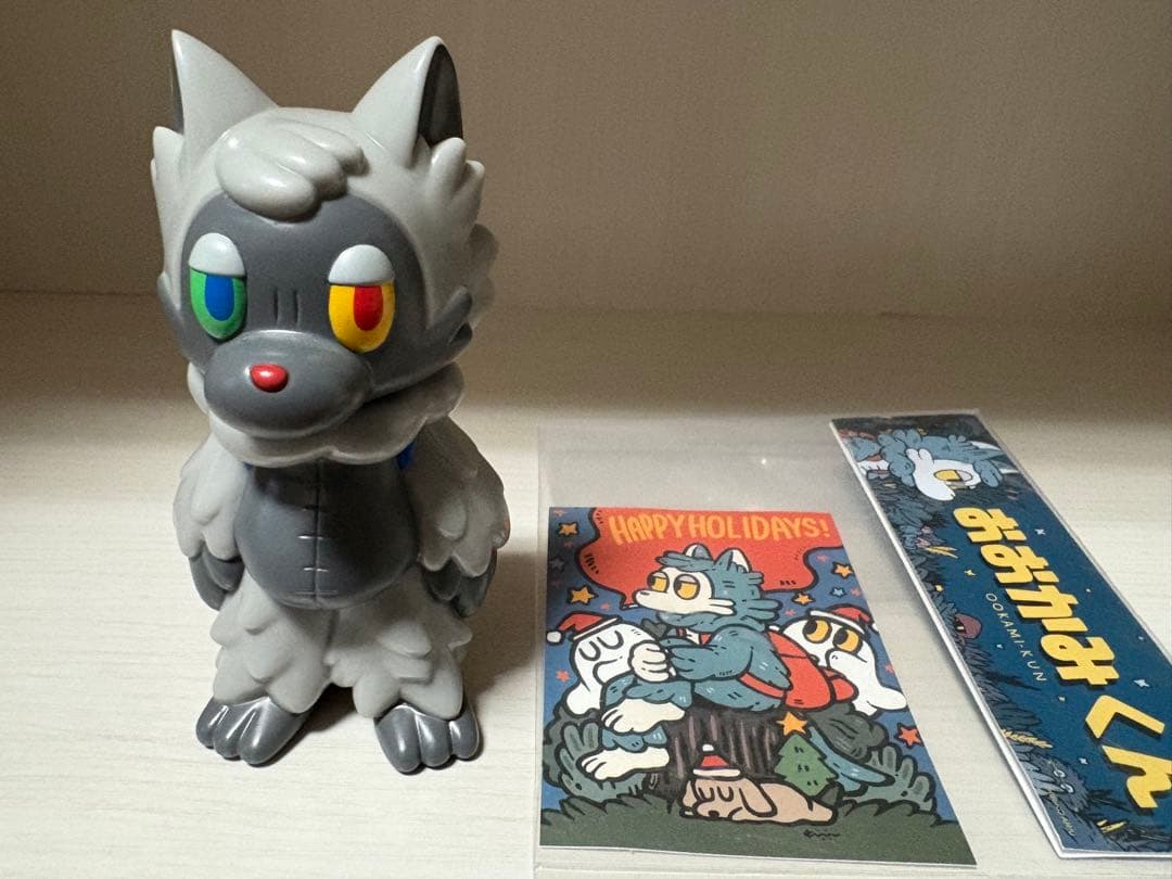 あらいきりこ おおかみくん ソフビ ゲームカラー グレー - メルカリ