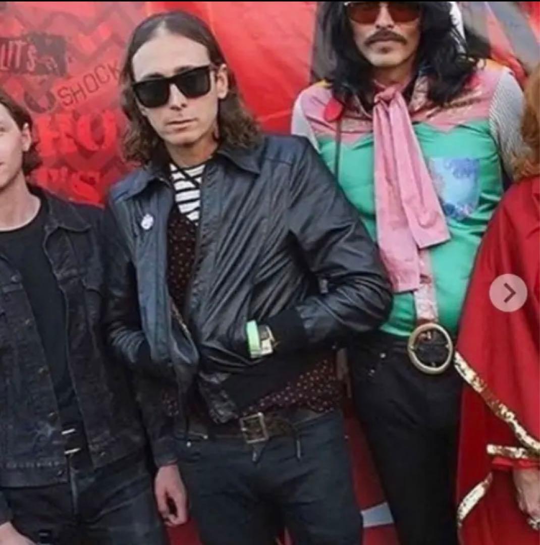 70s80sUK 英国製リブレザーリブジャンエディスリマンディオールオム