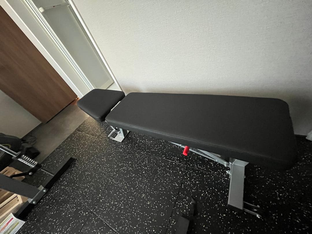 美品/24年末購入】IROTEC スミスマシン・ベンチ・85kgプレートセット