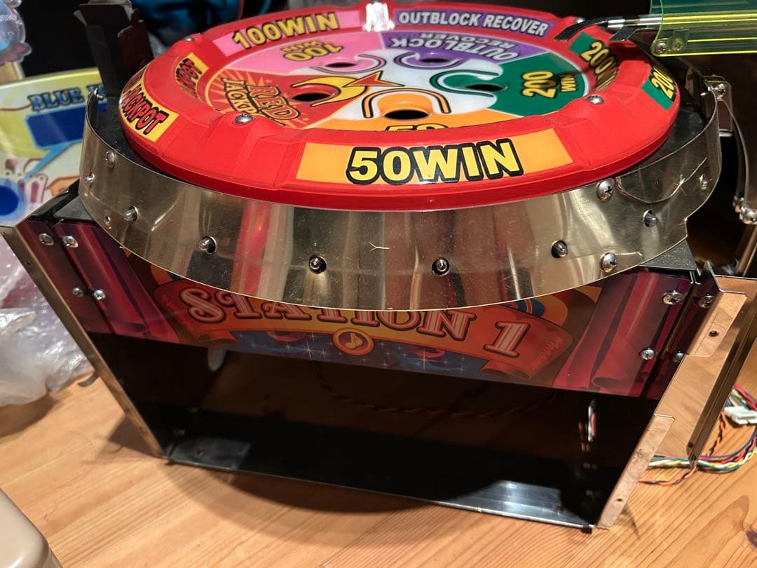 メダルゲーム スピンフィーバー Red抽選機