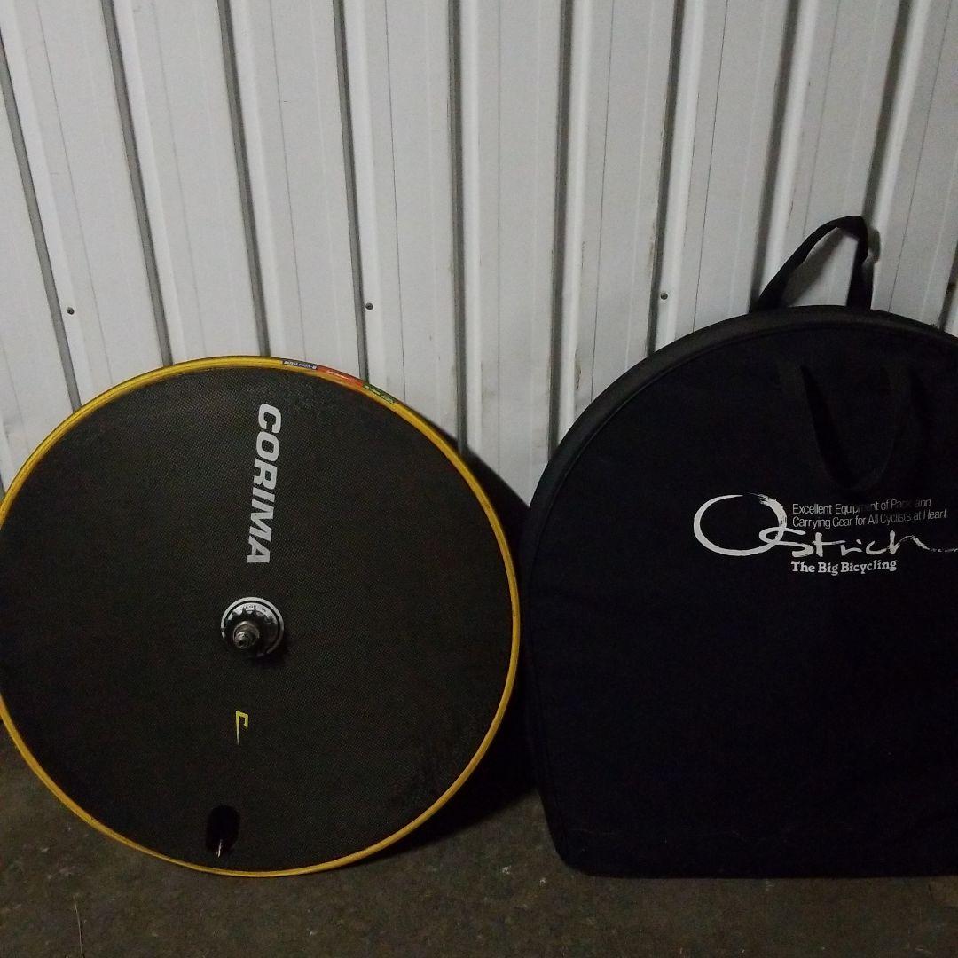 かっちんさま専用コリマ ピストリアディスクホイール オーストリッチケース ギア付 CORIMA LENTICULAR DECISIV DISC C+ REAR