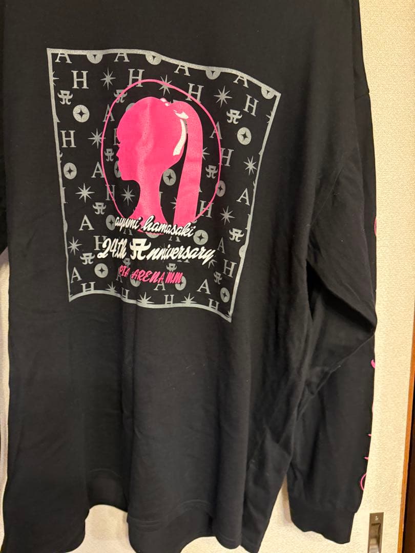 浜崎あゆみ 24th ぴあアリーナ ロングスリーブTシャツ ロンＴ XL 希少