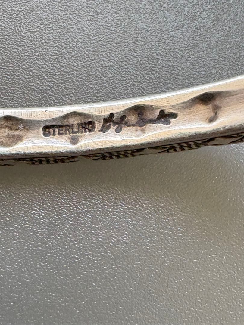 【IndianJeweley】Navajo《Lyle Secatero》1456