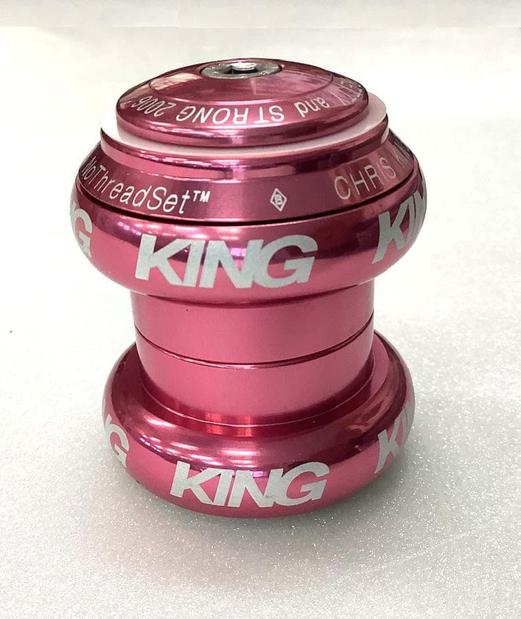 ChrisKing クリスキング ヘッドセット ( 1 1/8) ピンク 新品 - メルカリ