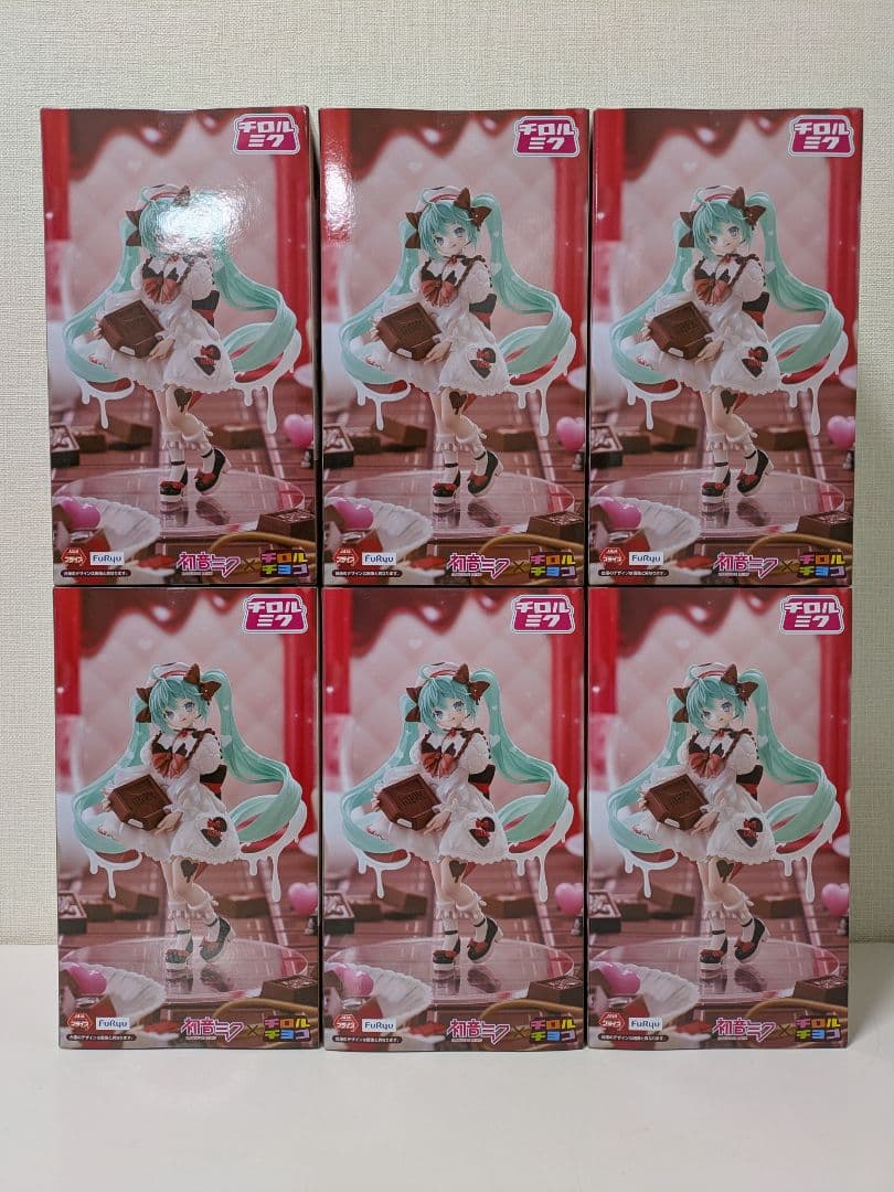 初音ミク　フィギュア　Trio−Try-It　チロルチョコ ミルクver.