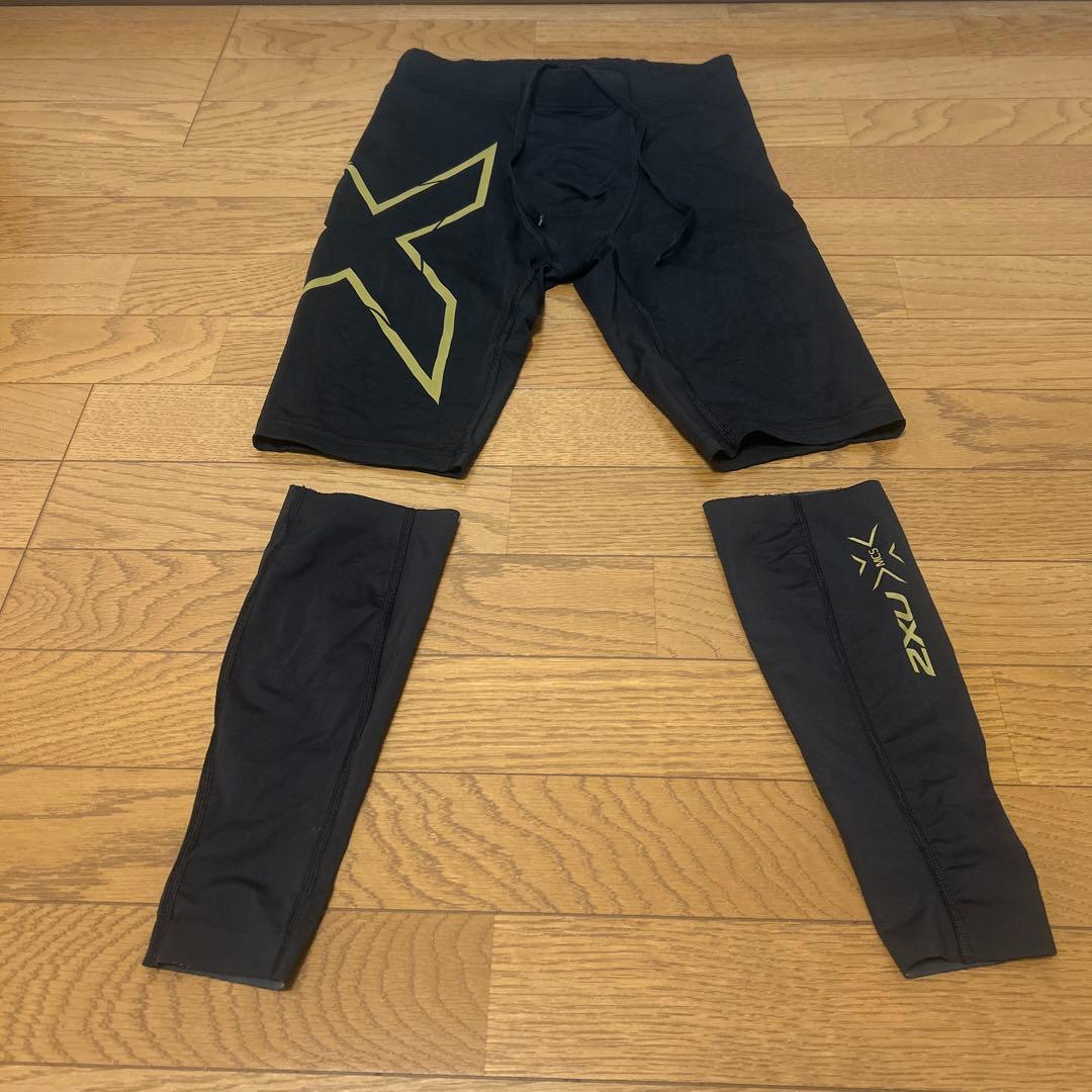 2XU MCS ハーフタイツ　カーフスリーブ　メンズM 続・2XUのハーフタイツ | 心を燃やすひと時求め