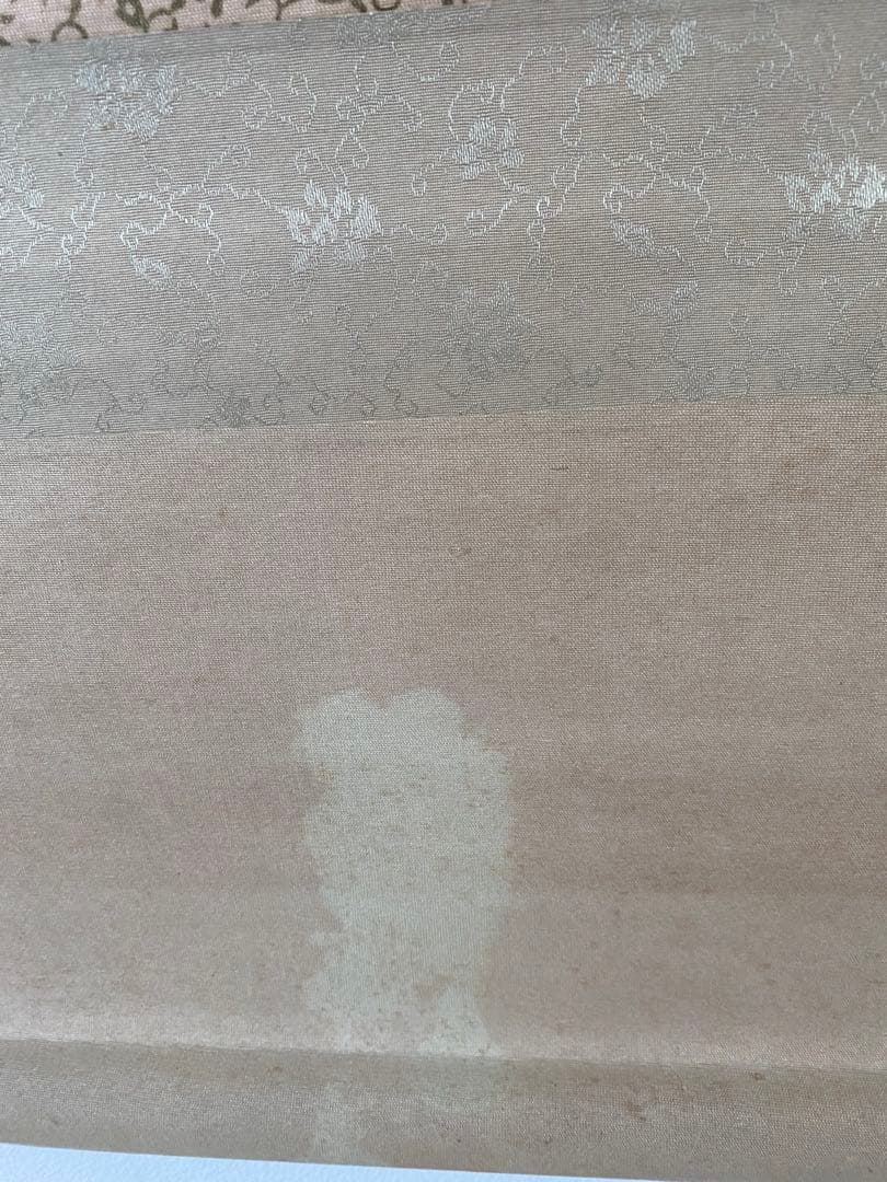 掛軸 旭日静波 絹本彩色　外箱付き　風景画　日本画