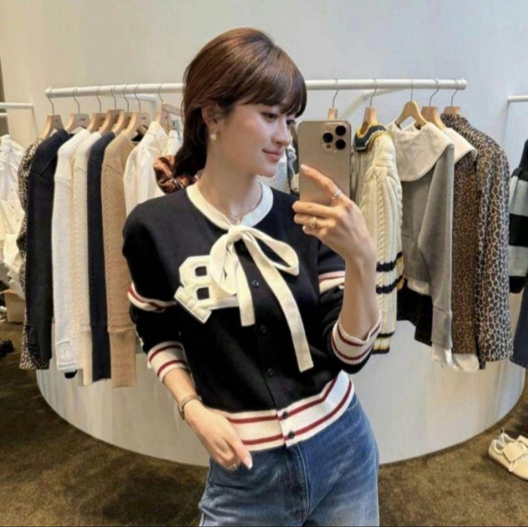 トップス naoBibiy B. CLUB TIE CARDIGAN BIBIY. MADE | B. CLUB TIE CARDIGAN GRAY｜Bibiy.