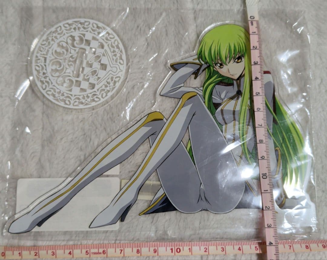 コードギアス アクリルフィギュアL C.C. パイロットスーツVer