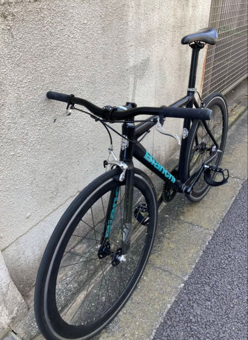 希少ピスト ビアンキ ダルミネ ブレーキ付 公道可 51 - メルカリ