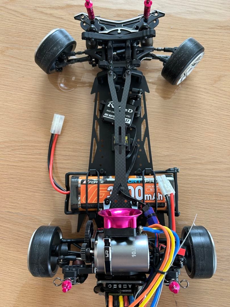 YOKOMO YD-2E カスタム メカ付き 送信機 充電器セット バッグ付き