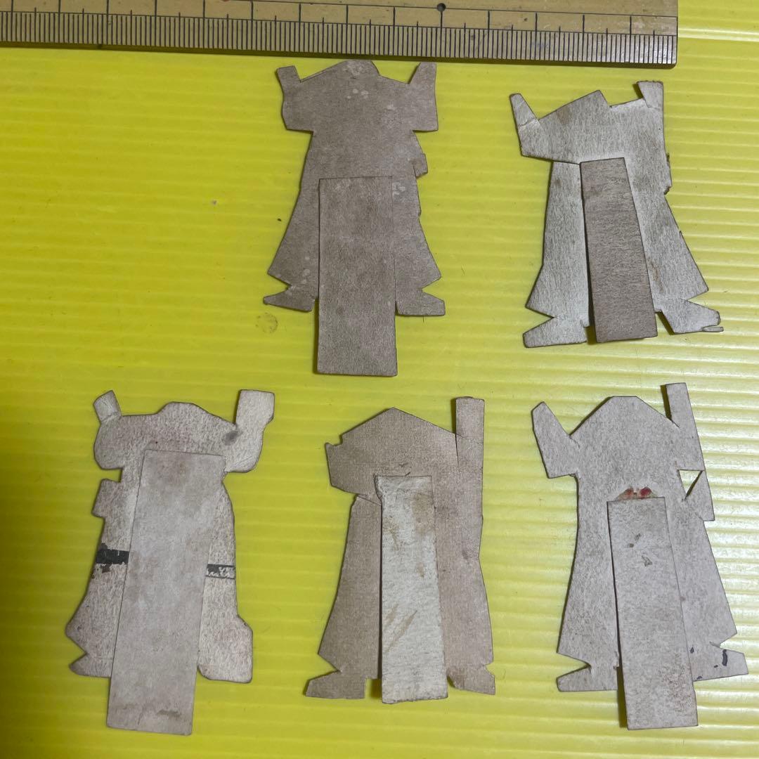 相撲 面子 人型面子 メンコ めんこ 5枚 - メルカリ