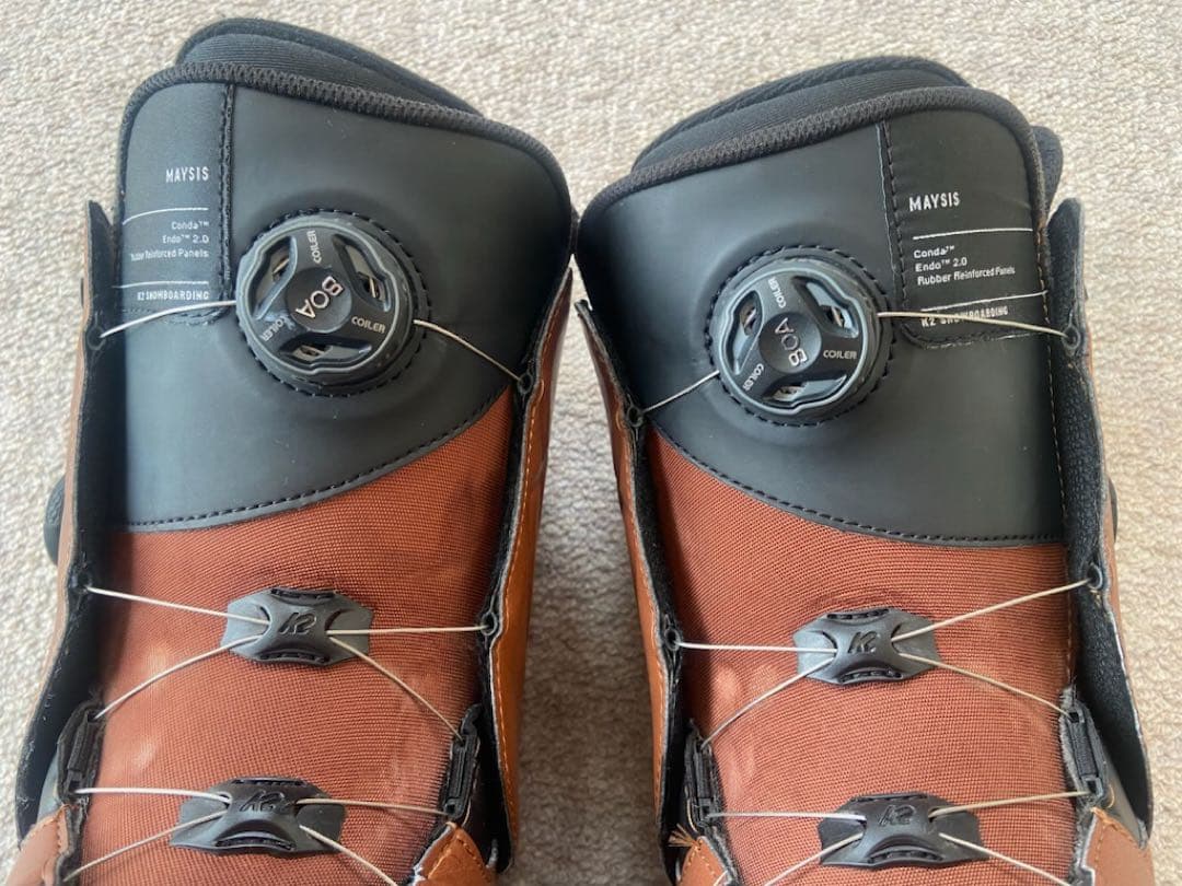 Ｋ２メイシススノーボードブーツ中古　8 1/2 26.5cm K2 Maysis