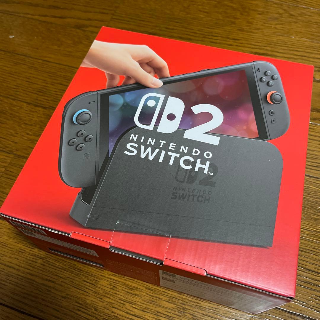未開封】Nintendo Switch 2 日本語国内専用 保証書用レシート付 - メルカリ