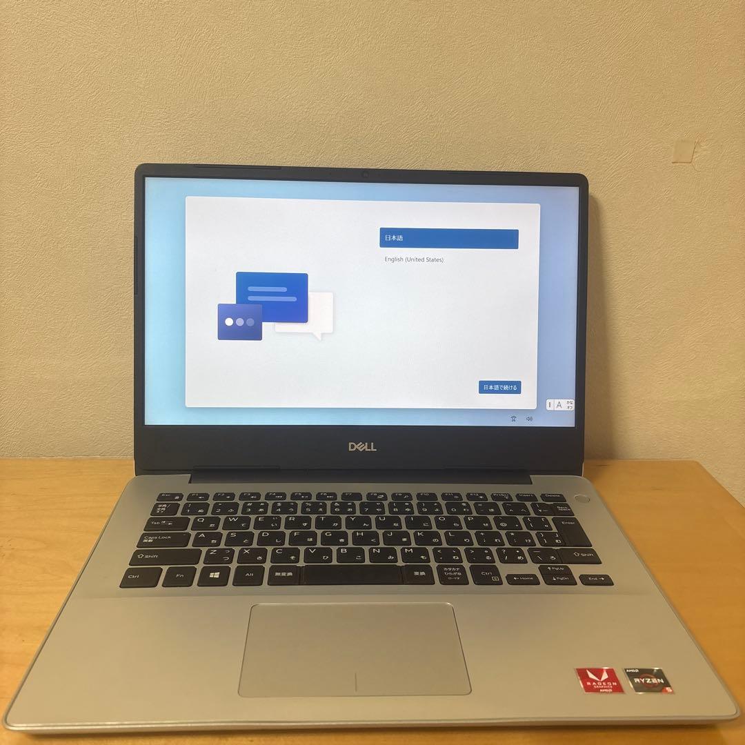 その他ノートPC本体 Inspiron 14 5485 / Ryzen 5 / 8GB / 256GB DELL 〔中古〕Inspiron 14 5485 Ryzen5 3500U 2.1GHz/8GB/256GB SSD