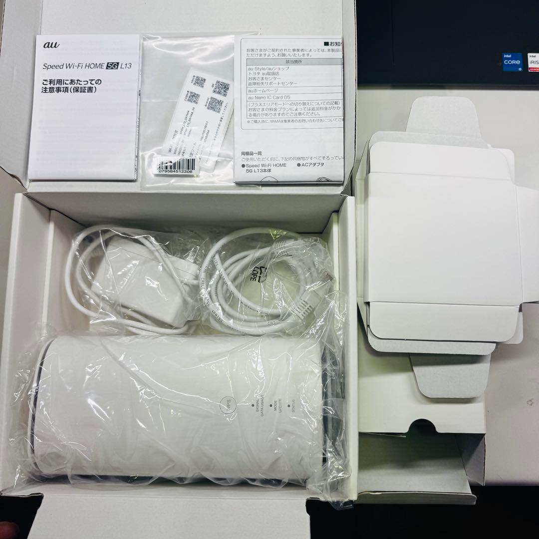 ZTE Speed Wi-Fi HOME 5G L13 ホワイト - メルカリ