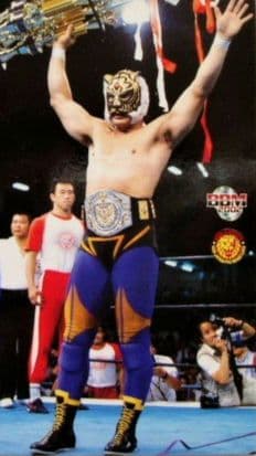 初代 タイガーマスク奪取 WWFジュニア ヘビー級チャンピオンベルト