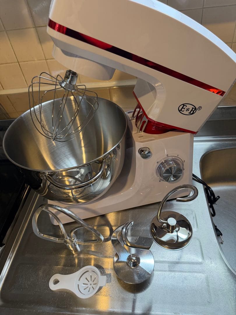 EB－2001 スタンドミキサー 楽天市場】EB公式 スタンドミキサー 8L大容量 四種類アタッチメント
