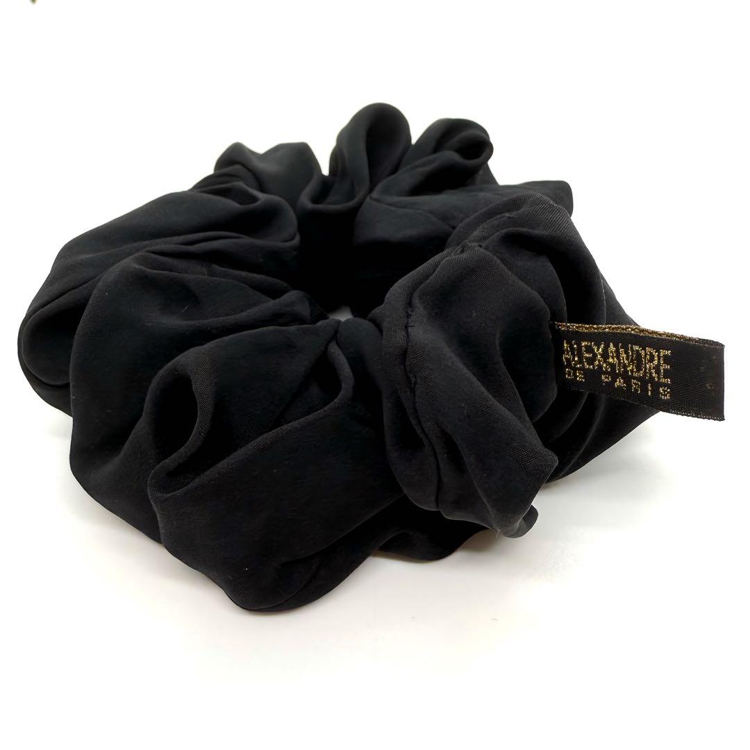 アレクサンドルドゥパリ 黒 シュシュ ヘアアクセサリー フランス製 楽天市場】ALEXANDRE DE PARIS アレクサンドル ドゥ パリ シュシュ TCH