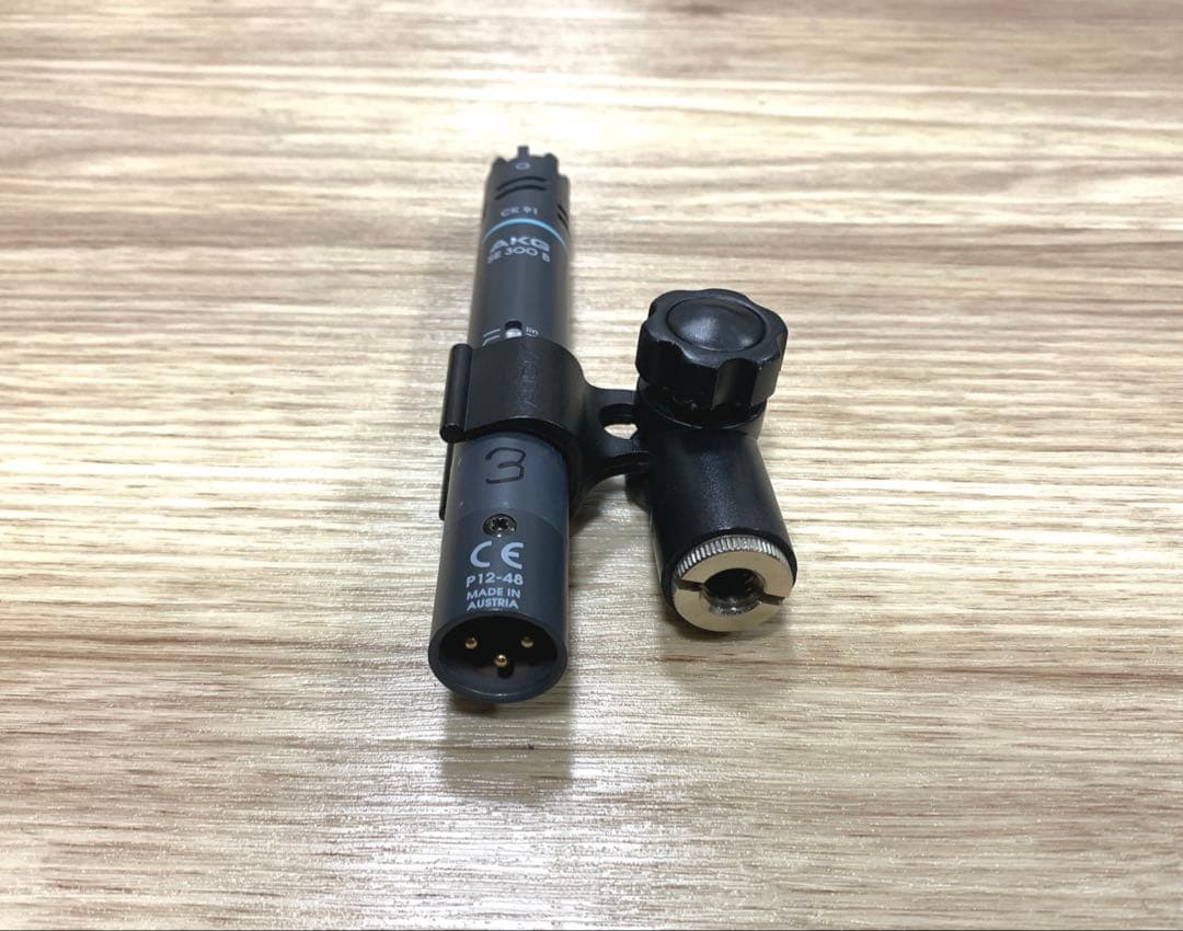 希少]AKG C391B コンデンサーマイク ×2本セット