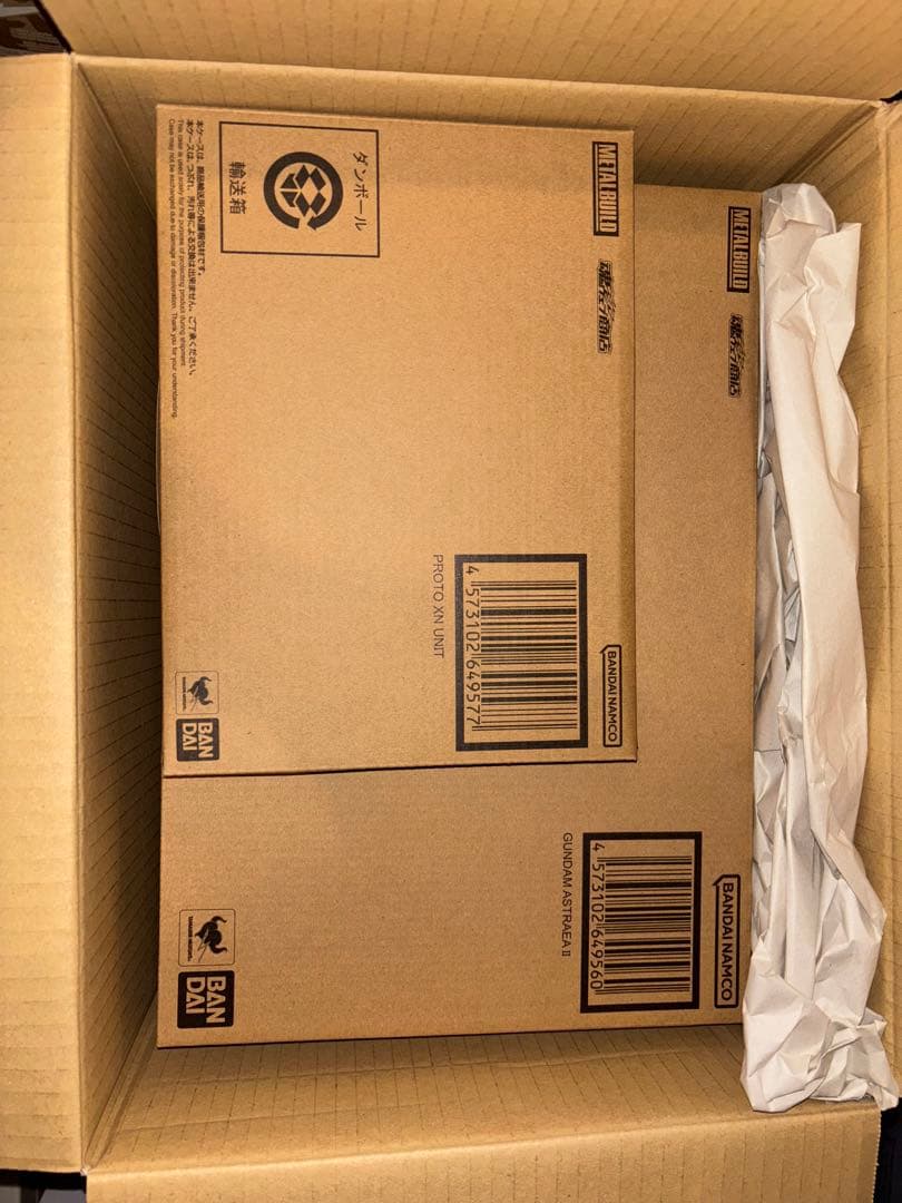 L BUILD ガンダムアストレアII＋プロトザンユニット 輸送箱未開封