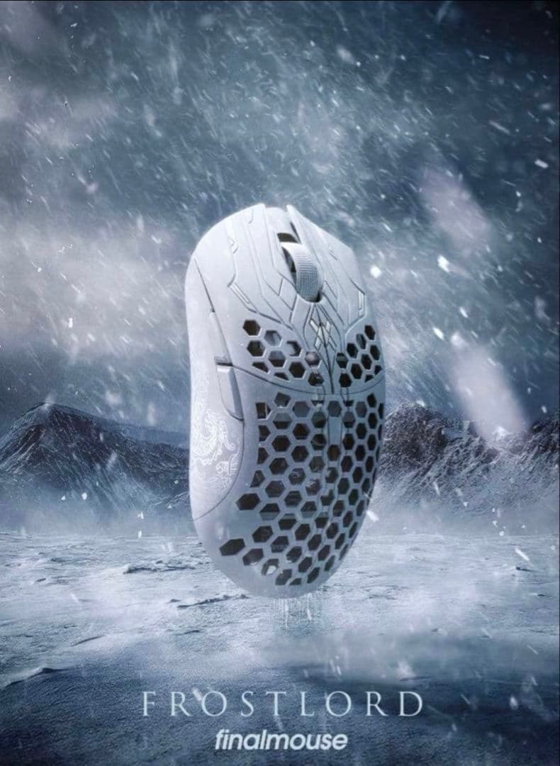 Finalmouse Ultralight X Frostlord Lサイズ Finalmouse(ファイナルマウス) 軽量ワイヤレスゲーミングマウス