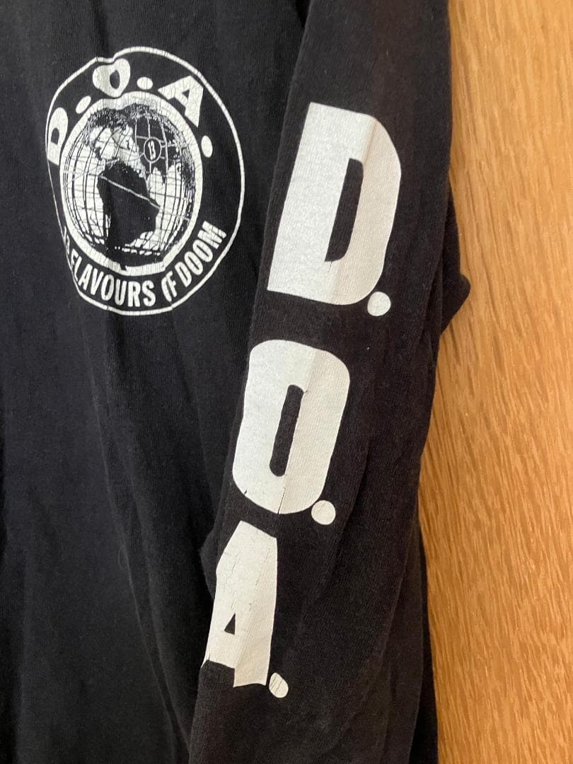 D.O.A. ロングスリーブTシャツ ロンT punk, hardcore