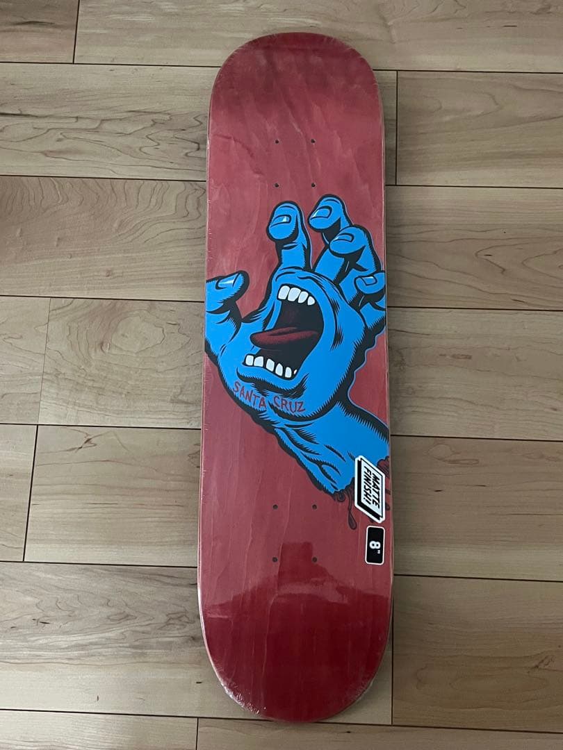 新品SANTA CRUZ Screaming Hand 8.0インチ SANTA CRUZ（サンタクルーズ） SANTA CRUZ 8.0in x 31.25in SCREAMING