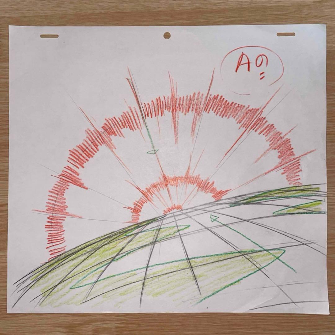 DRAGON BALLドラゴンボールZ セル レイアウト 原画 セット