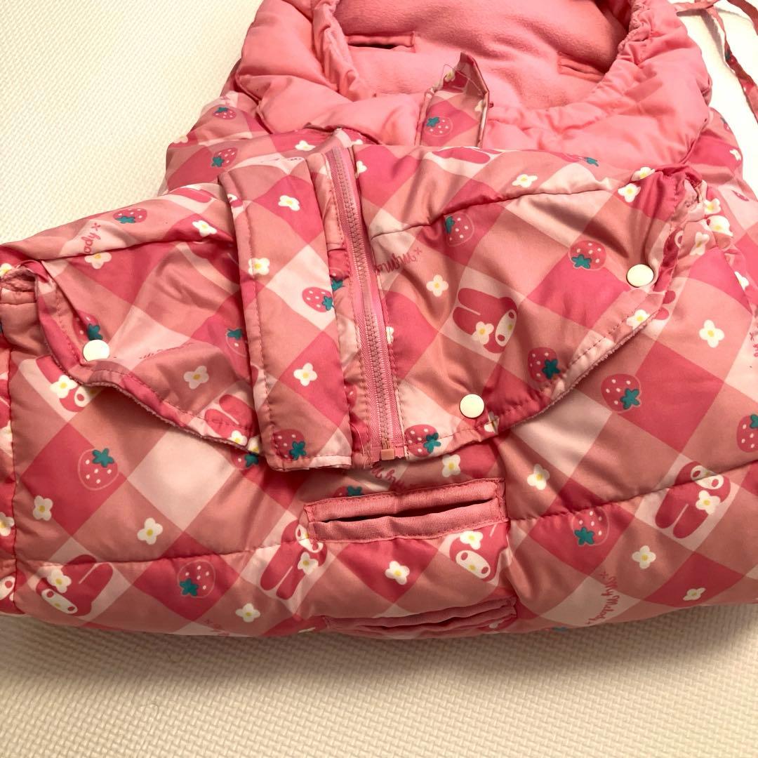 マイメロ フットマフ ベビーカー 防寒 赤ちゃん ベビー - メルカリ