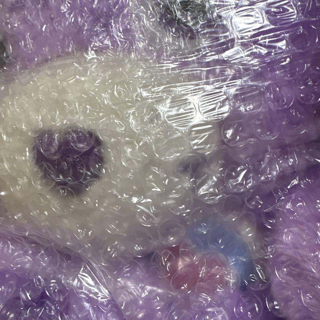 ケアベア　シェアベア　ジャンボ　ぬいぐるみ　むらさき　大きい