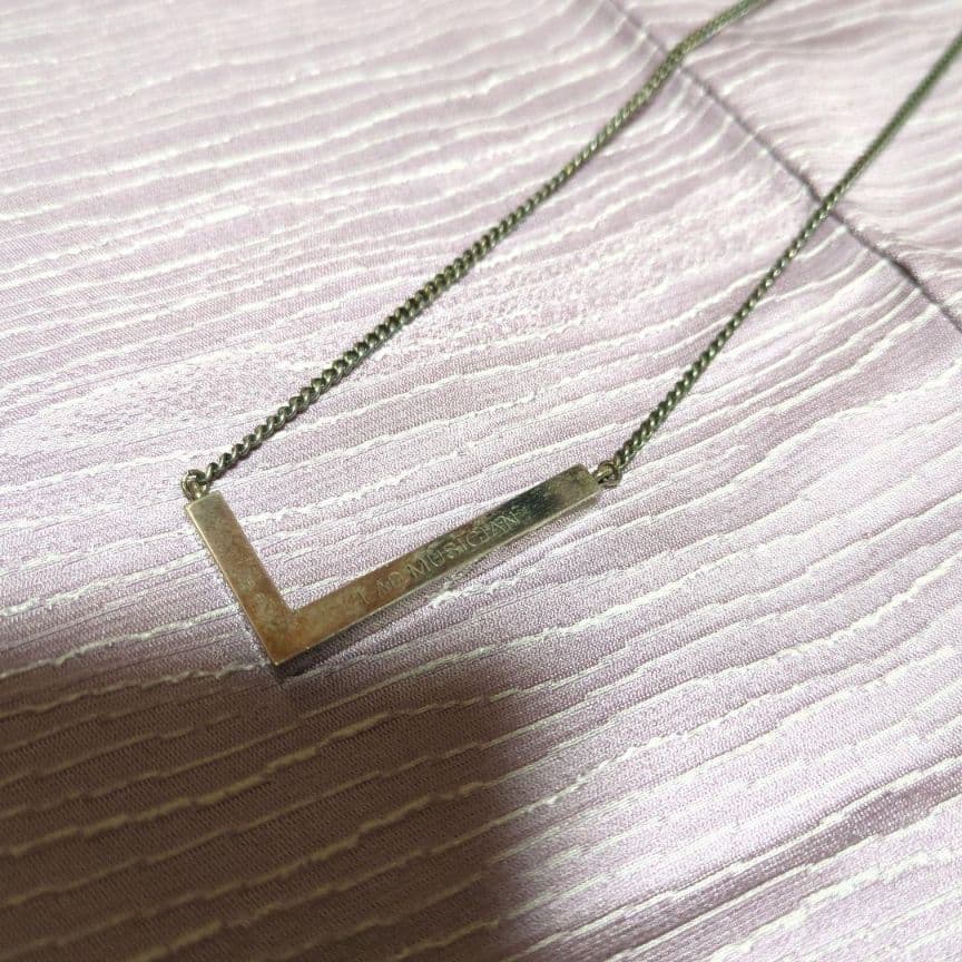 LAD MUSICIANシルバー L字型 ネックレス - メルカリ