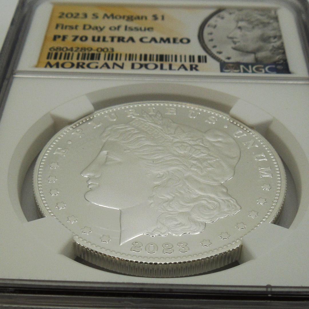 ☆最高鑑定 NGC PF70 UCAM モルガンダラー 2023 銀貨 - メルカリ