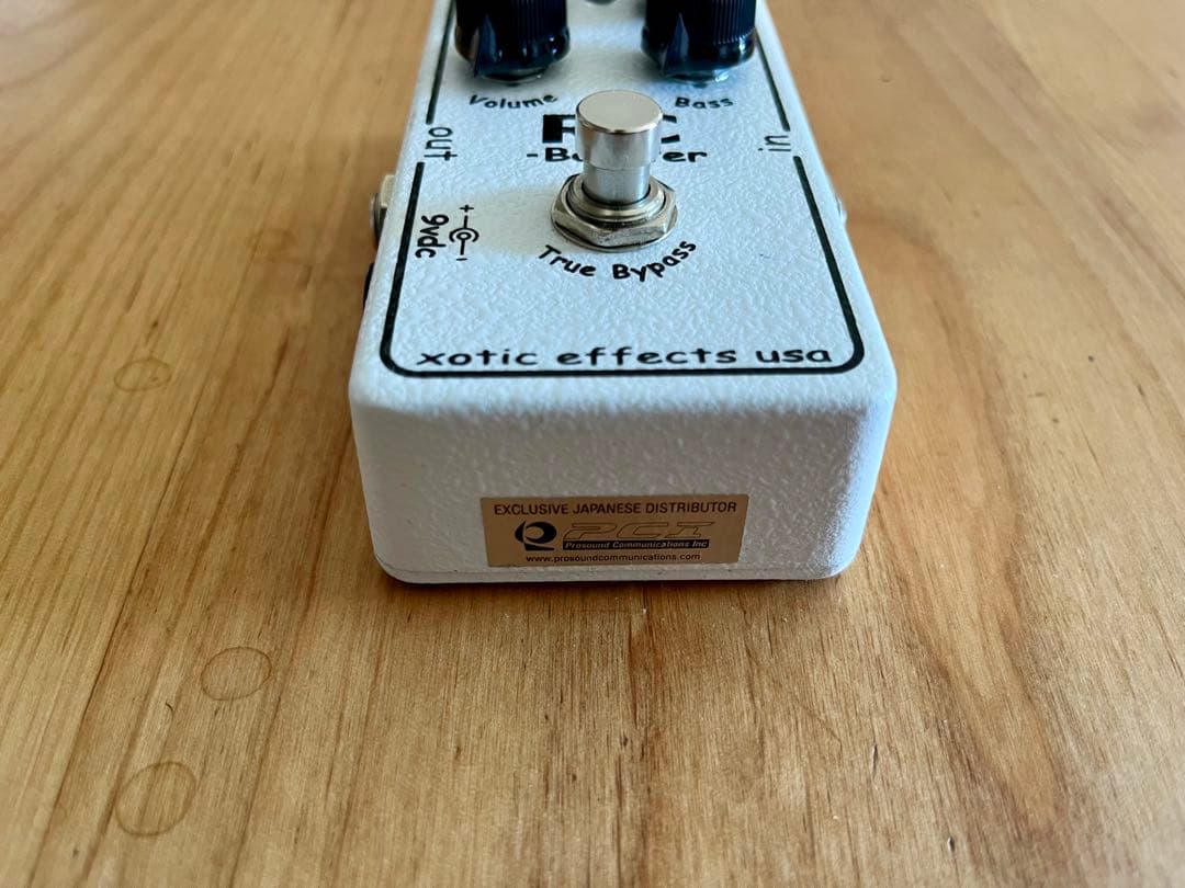 Xotic Effects RC Booster クリーンブースター