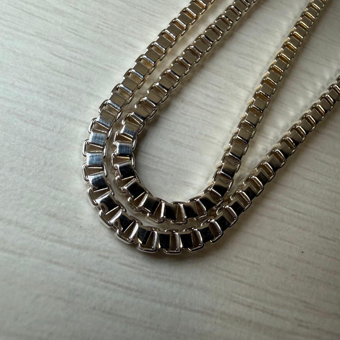 Tiffany & Co. ベネチアン　ネックレス　45.5cm　シルバー925