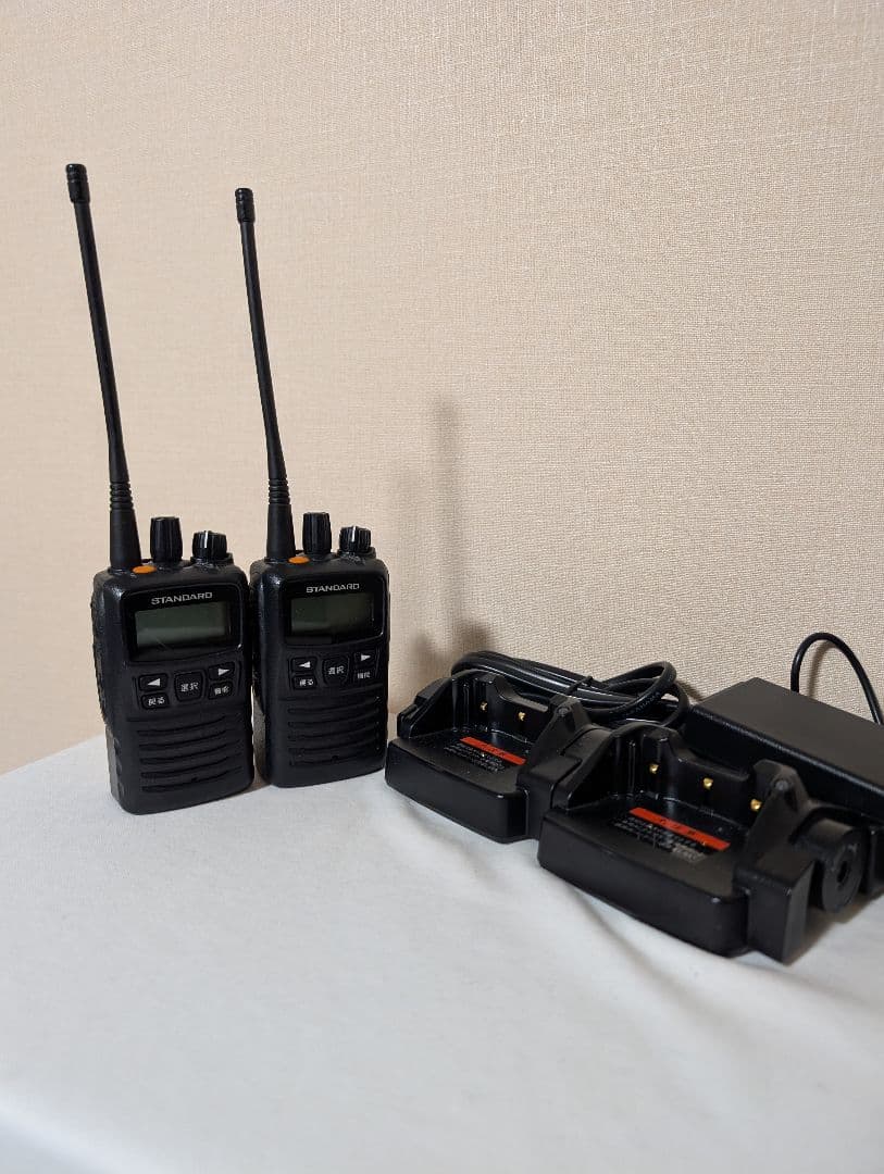 スタンダード デジタル簡易無線機 免許局 VXD450U 2台セット VXD450U スタンダード 簡易無線