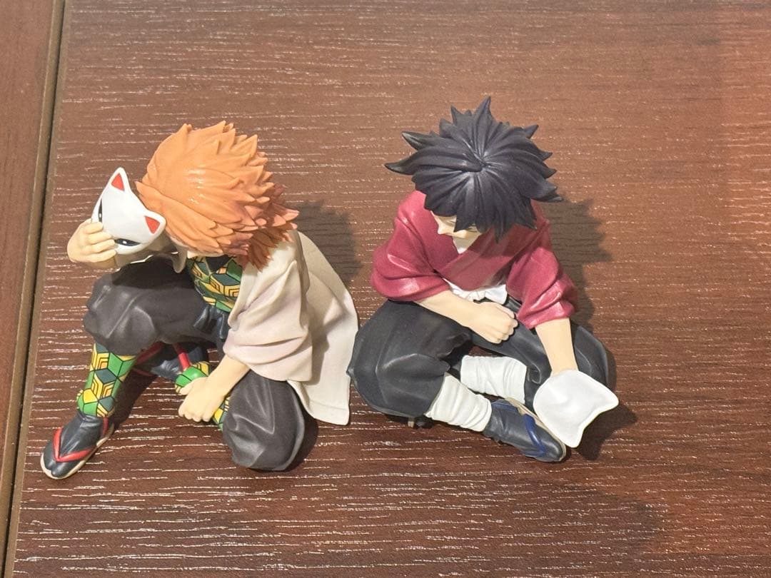 一番くじ 鬼滅の刃 ふめつのきずな 弐　A賞 冨岡義勇 錆兎 フィギュア